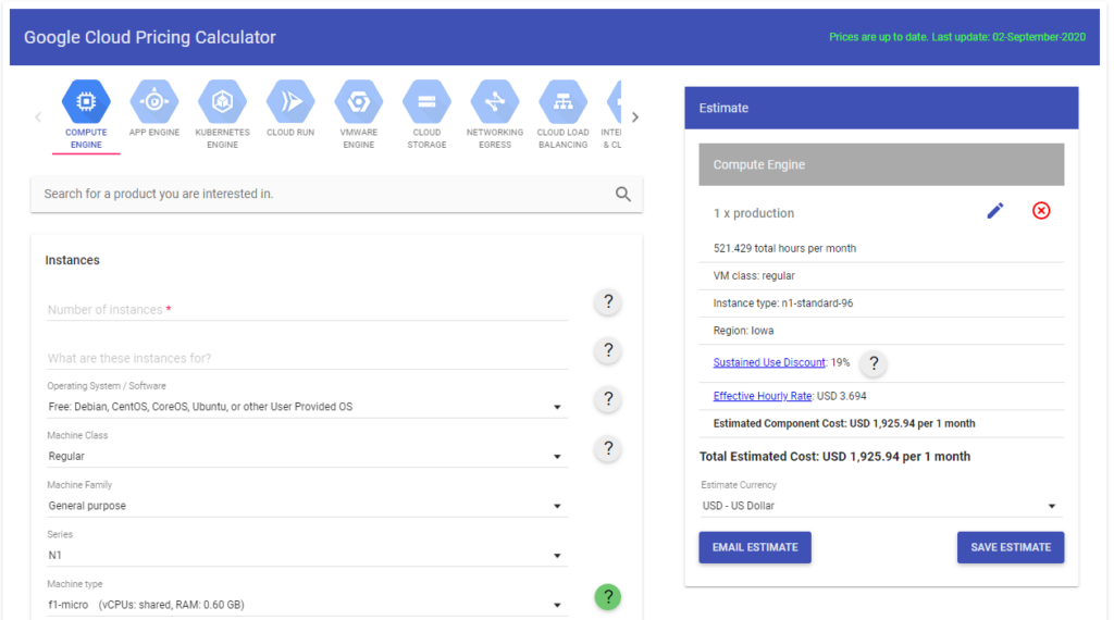 gcp-pricing-calculator