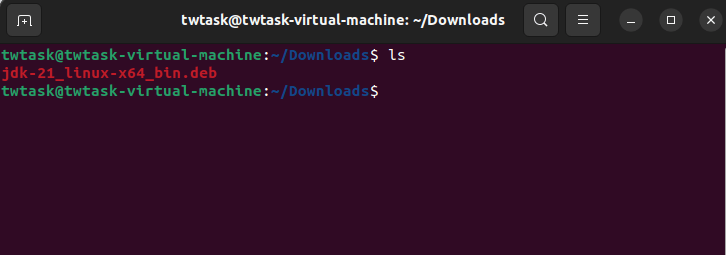 Installing Oracle JDK image 7
