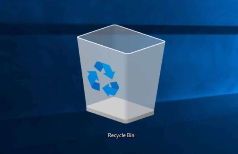 in window server active recycle bin