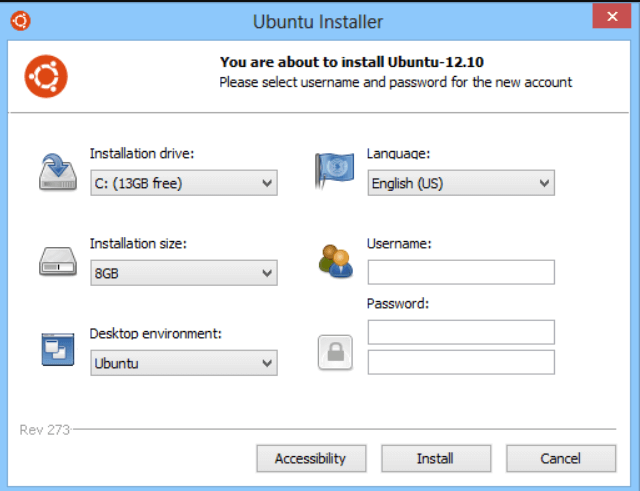 wubi install 1